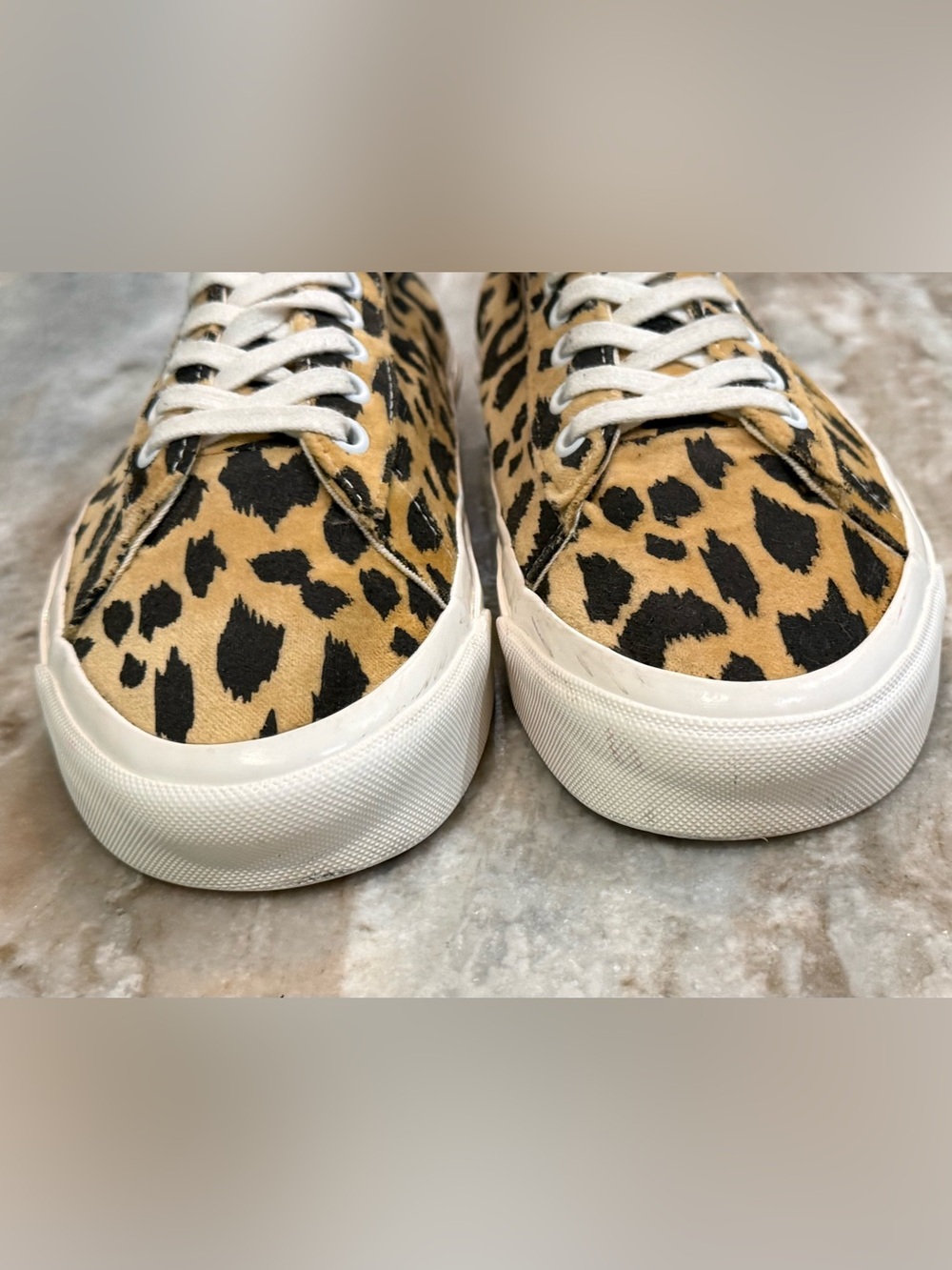 VANS Sid DX Anaheim Factory- leopard print sneakers- Size women’s 10/mens 8.5 - Picture 8 of 11